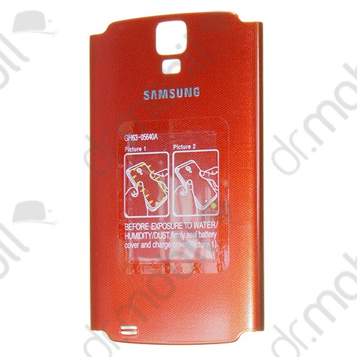 Akkufedél Samsung GT-I9295 Galaxy S IV. Active (S4 Active) hátlap narancs GH98-28011C